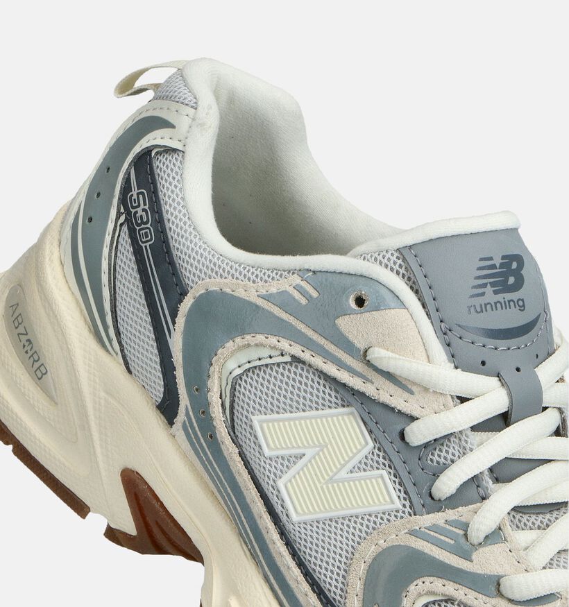 New Balance GR530 Grijze Sneakers voor meisjes, jongens (358678) - geschikt voor steunzolen