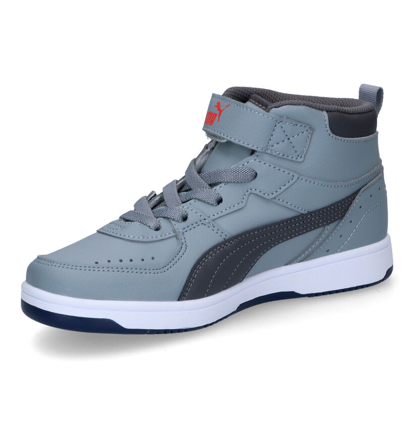 Puma Rebound Joy Blauwe Sneakers voor jongens (318737)