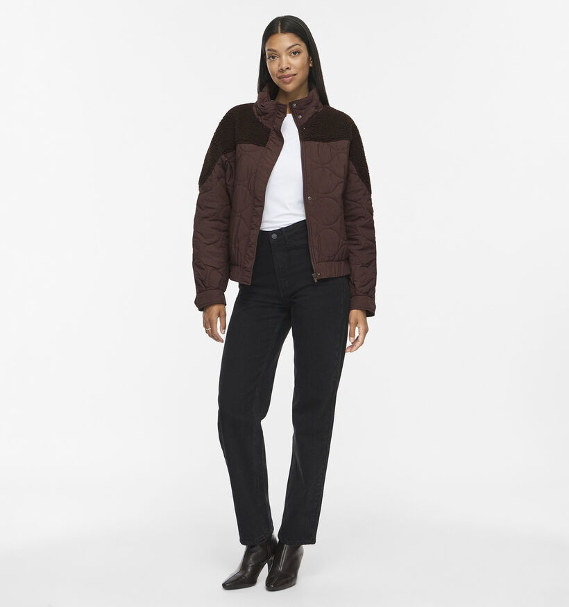 Vila Tone Donkerbruine Korte Jas voor dames (378481)
