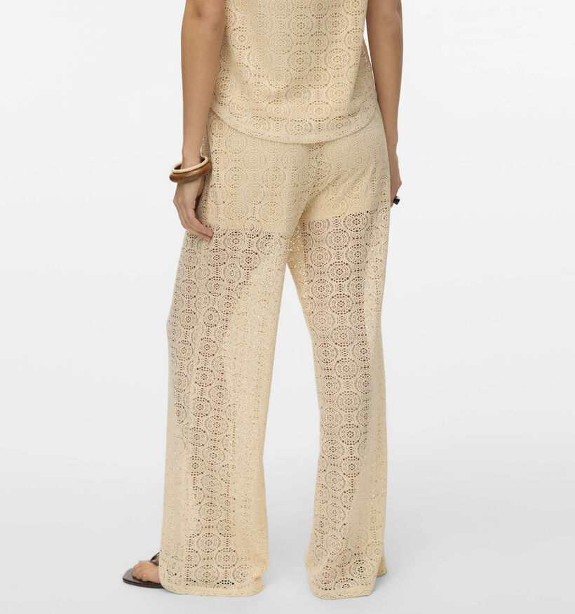 Vero Moda Maya Beige Kanten Broek voor dames (369394)