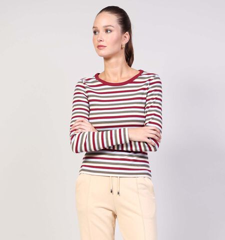 Pieces T-shirts Bordeaux
