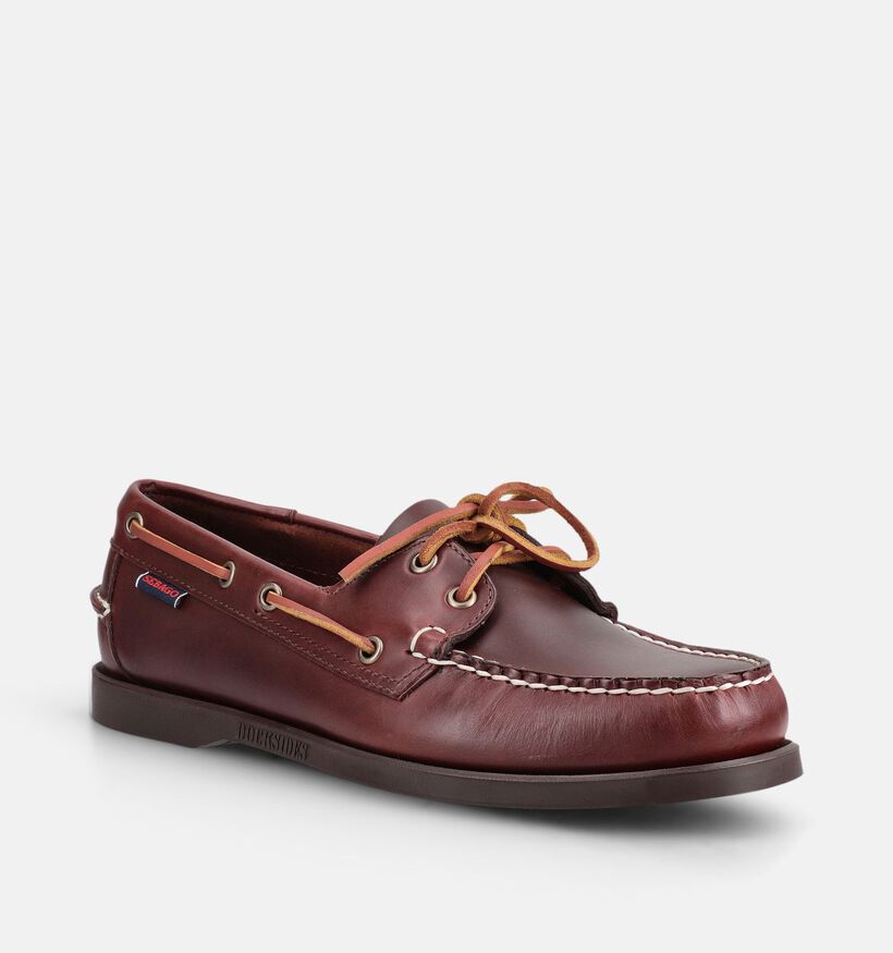 Sebago Dockside Chaussures bateau en Marron pour hommes (377070)