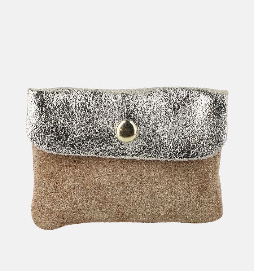 Via Limone Porte-monnaies zipp&eacute; en Marron pour femmes (382754)
