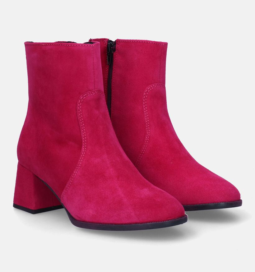 Tamaris Fuchsia Enkellaarsjes voor dames (333061)