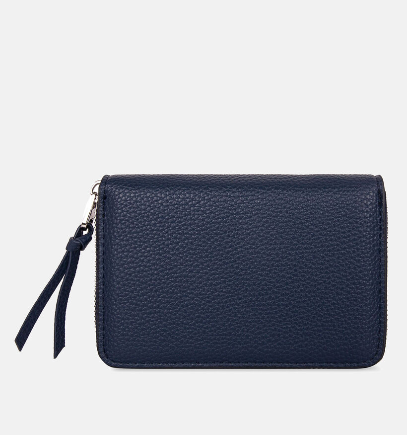 Laurent David Donkerblauwe Ritsportemonnee voor dames (374042)