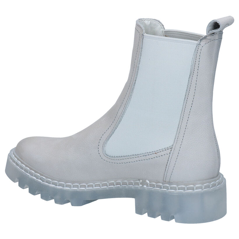 Tamaris Bottes Chelsea en Gris en nubuck (291627)