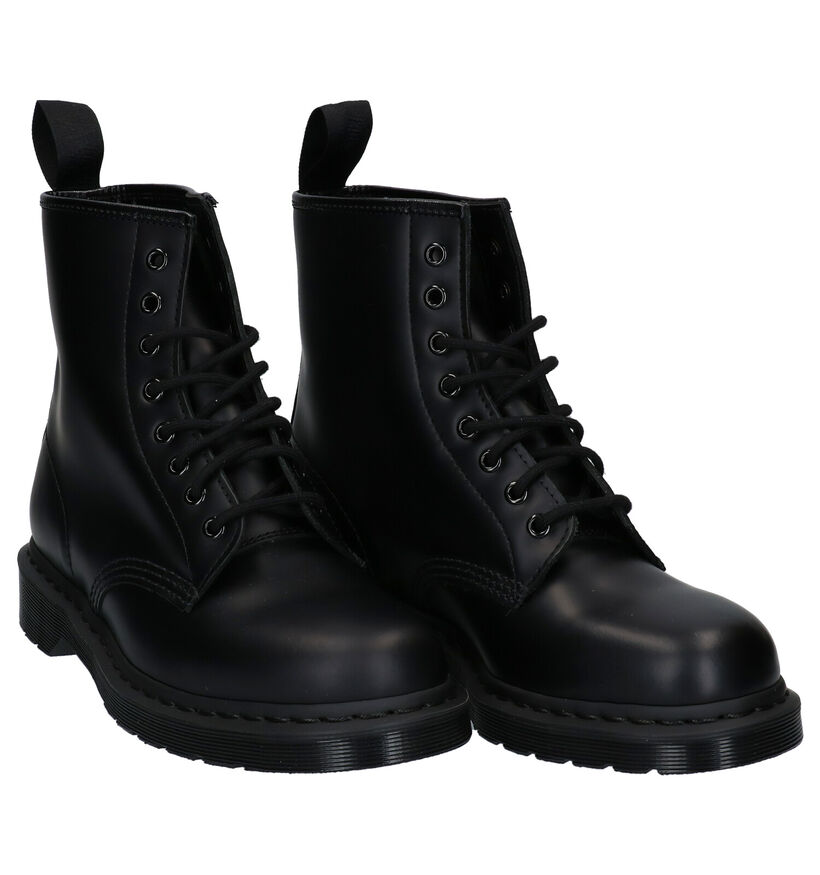 Dr. Martens Mono Boots Zwart in leer (253438)