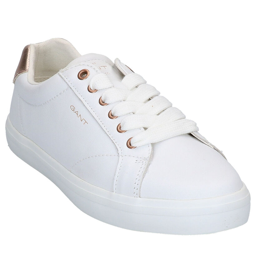 Gant Seaville Chaussures à lacets en Blanc en cuir (271311)