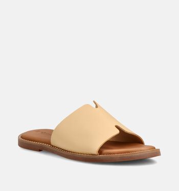 Tamaris Slippers Zwart/Geel/Beige/Cognac/Blauw