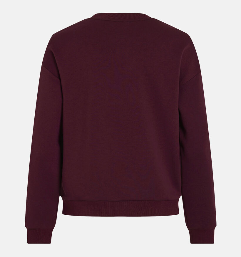 Vila Visandy Sweat Top Sweatshirts en Bordeaux pour femmes (361329)