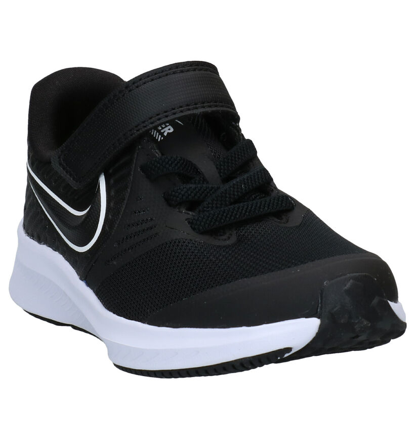 Nike Star Runner 2 Baskets en Noir en textile (277520)