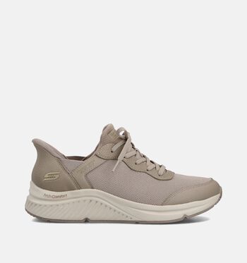 Skechers Hands Free Slip-ins Low Baskets Taupe