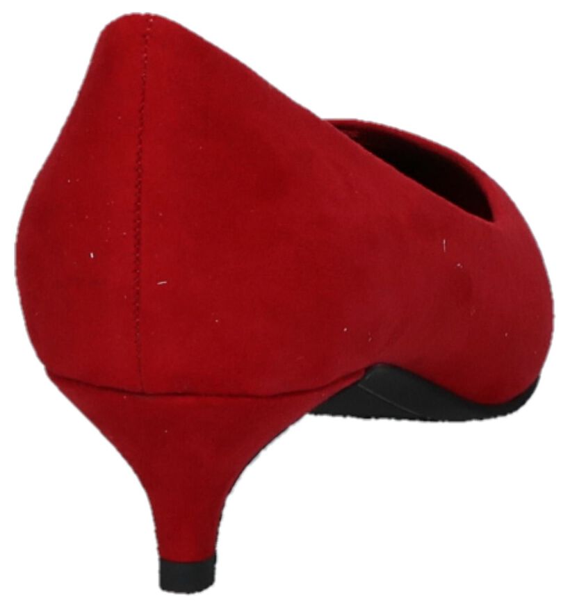 Tamaris Escarpins classique en Rouge foncé en textile (226699)