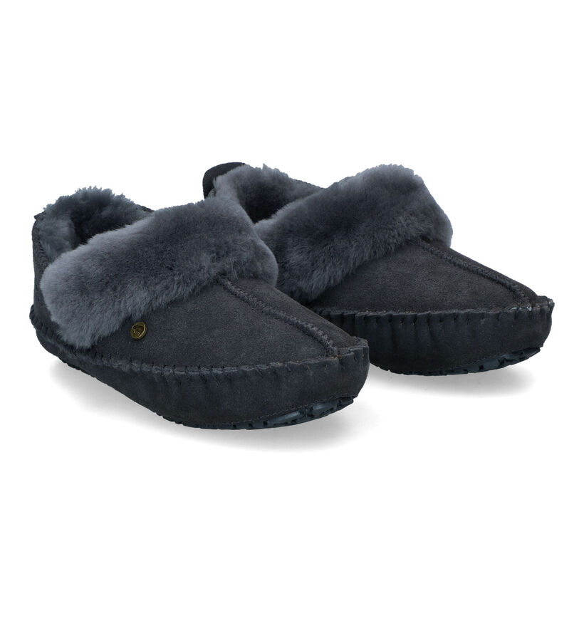 Warmbat Barrine Pantoufles en Brun pour femmes (326091)