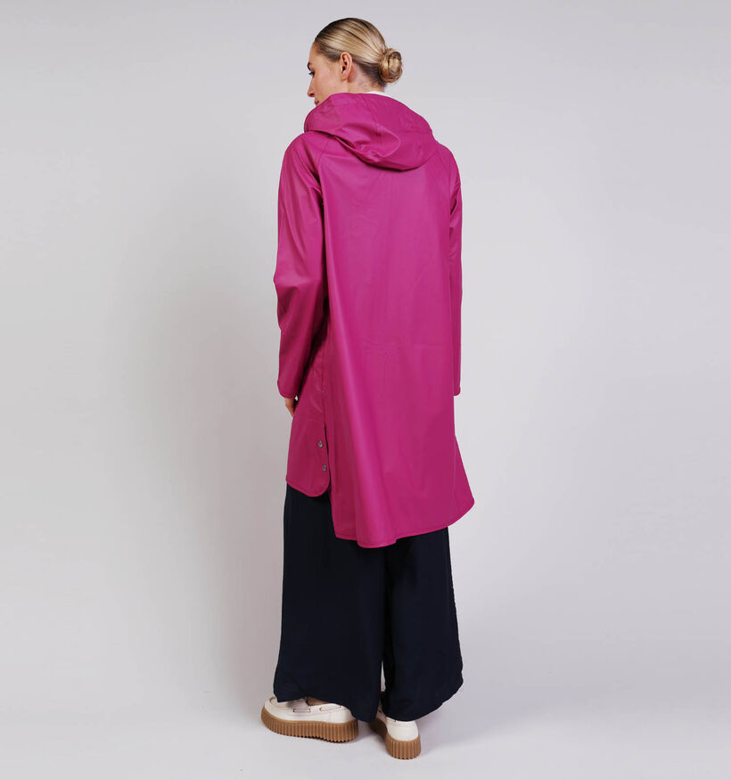 Ilse Jacobsen Paarse Lange Jas voor dames (373257)