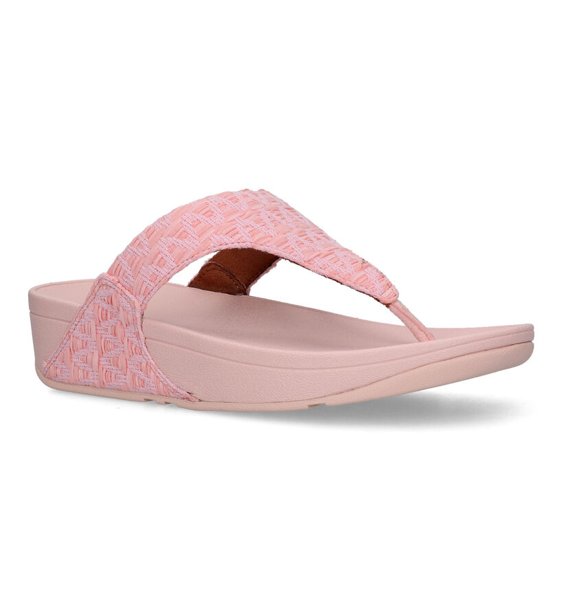 FitFlop Lulu Roze Teenslippers voor dames (320475)