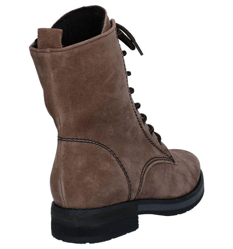 Gabor OptiFit Bottines en Taupe en daim (282404)