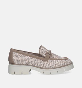 Loafers taupe