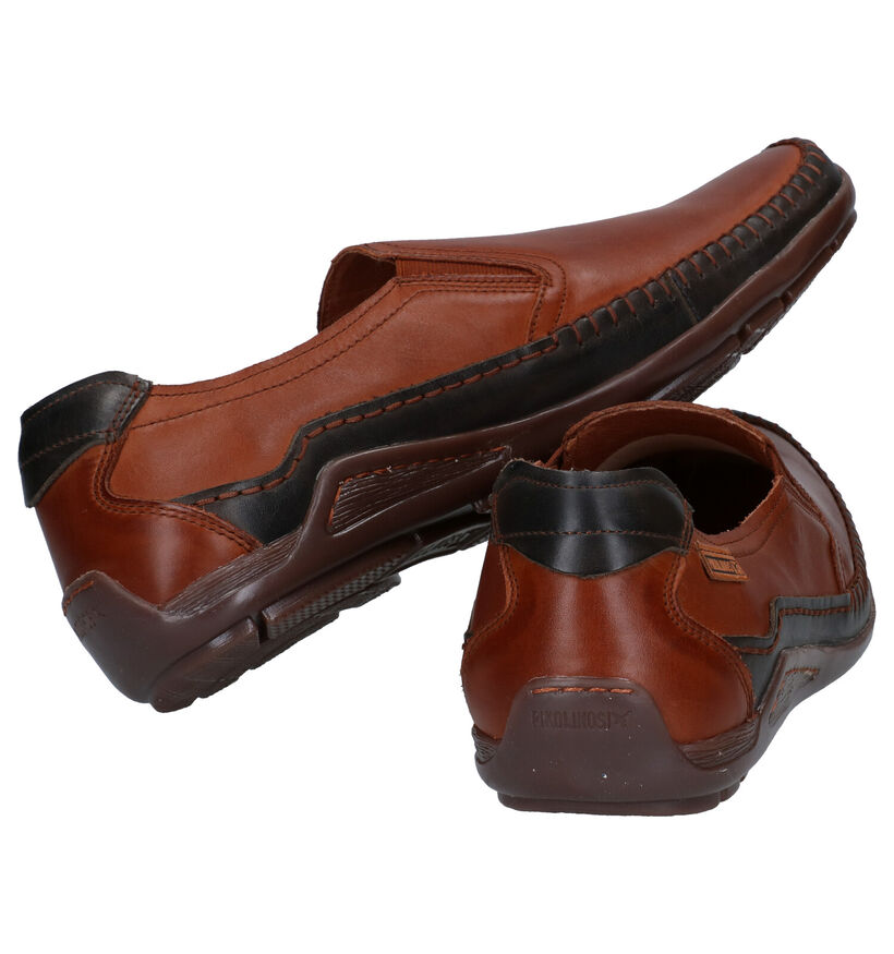 Pikolinos Azores Chaussures sans lacets en Cognac en cuir (289152)