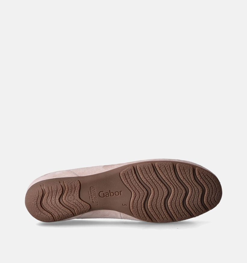 Gabor Hovercraft Ballerines en Rose pour femmes (355030)