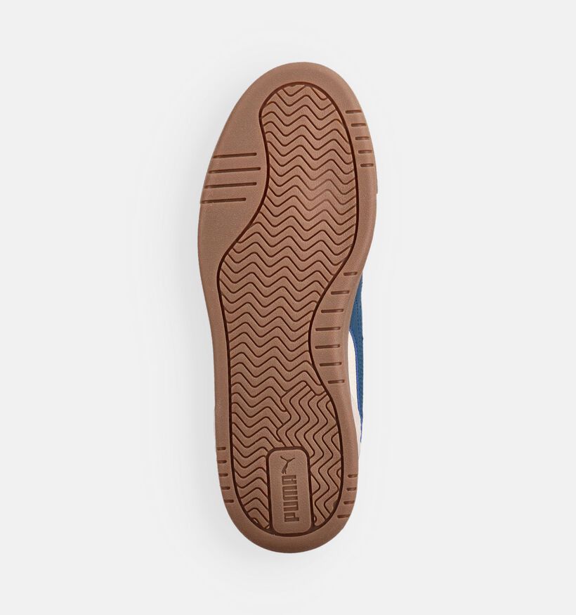 Puma Caven III OG Beige/Blauwe Sneakers voor heren (375520) - geschikt voor steunzolen