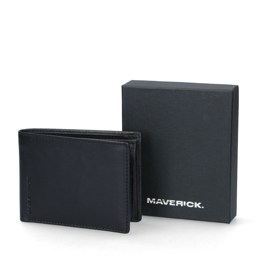 Maverick Portefeuille en Noir pour hommes (341265)