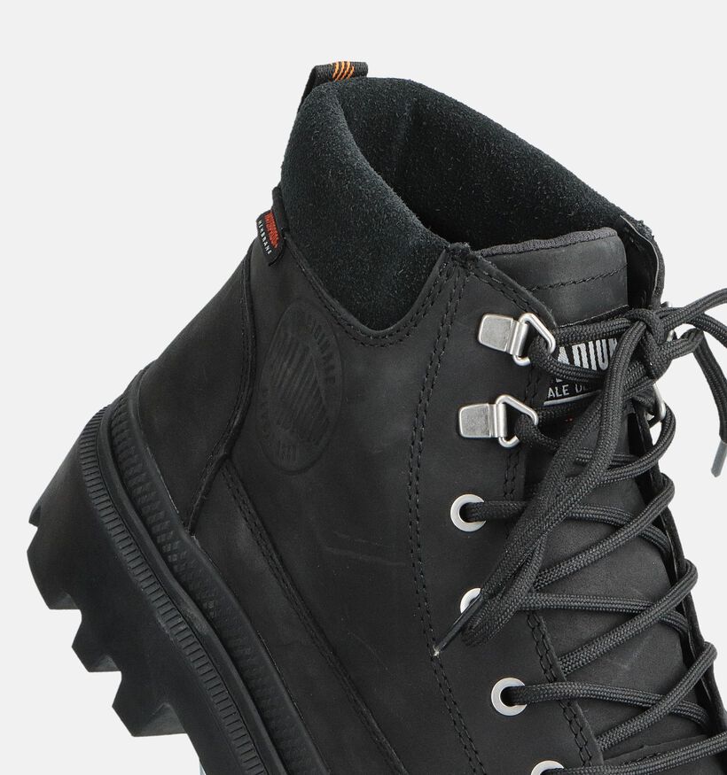 Palladium Pallatroopercuff Boots à lacets en Noir pour hommes (362105) - pour semelles orthopédiques