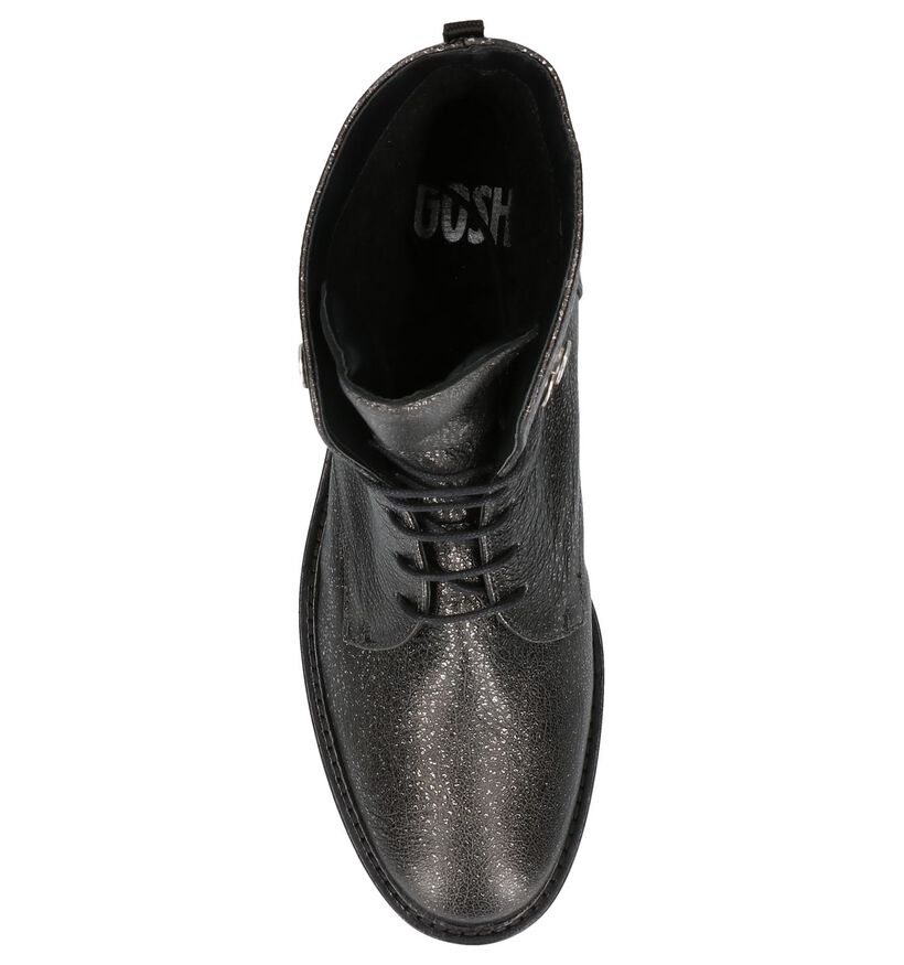 Zwarte Gosh Bottines in leer (205617)