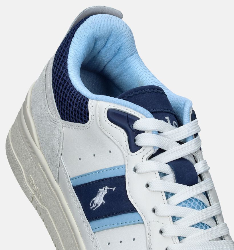 Polo Ralph Lauren Mastr Chaussures à lacets en Blanc pour hommes (350920)