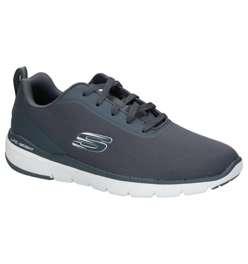 Skechers Flex Advantage Sneakers en Bleu en textile (273296)