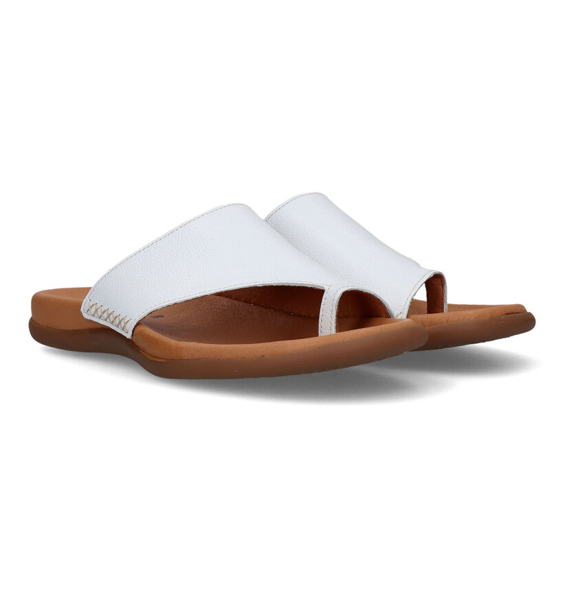 Gabor Best Fitting Witte Teenslippers voor dames (323426)