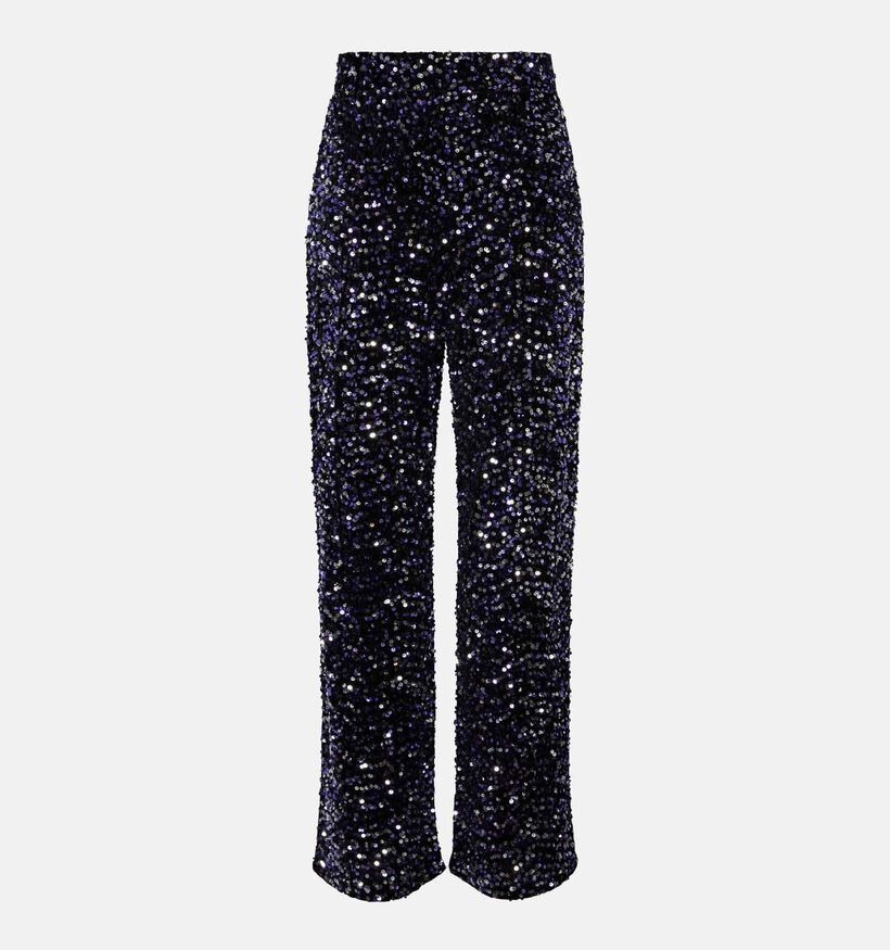 Pieces Kam Pantalon large en Noir L32 pour femmes (333232)