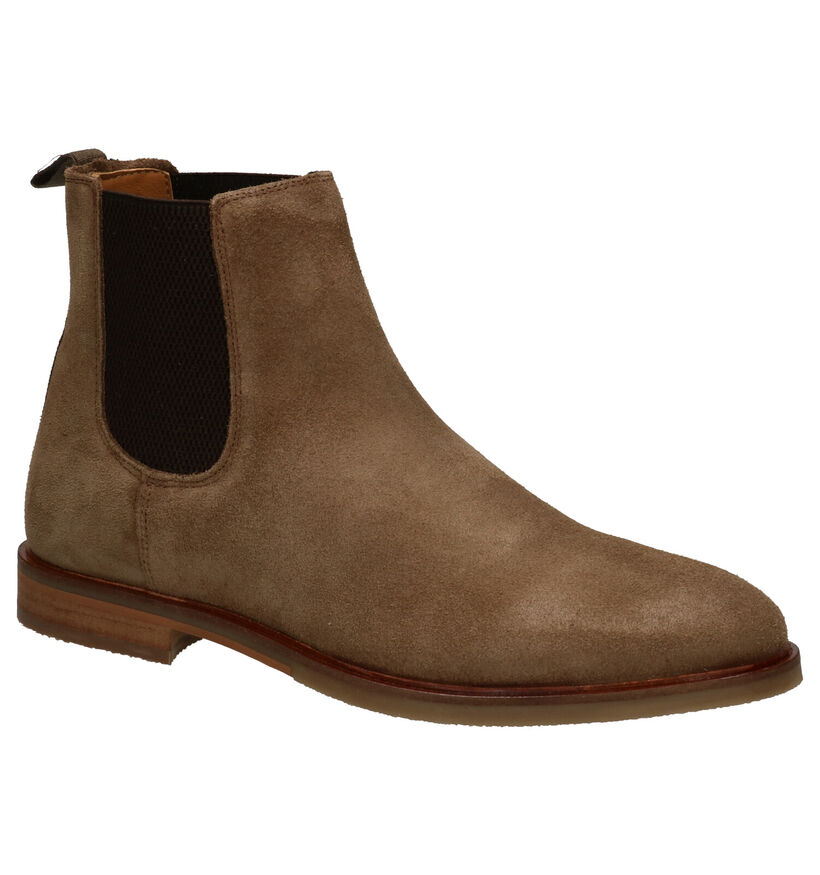 Bullboxer Bruine Chelsea Boots voor heren (312624) - geschikt voor steunzolen