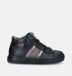 Little David Patty Zwarte Hoge schoenen voor meisjes (349383) - geschikt voor steunzolen