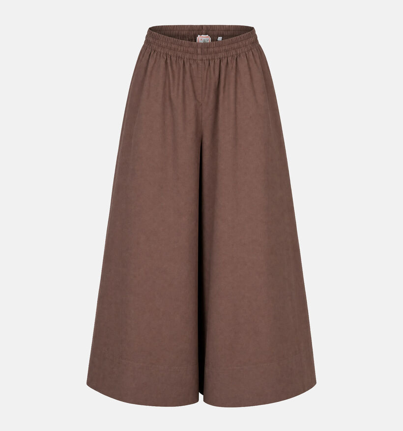 The Shirt Project Bruine Wijde Broek voor dames (376285)