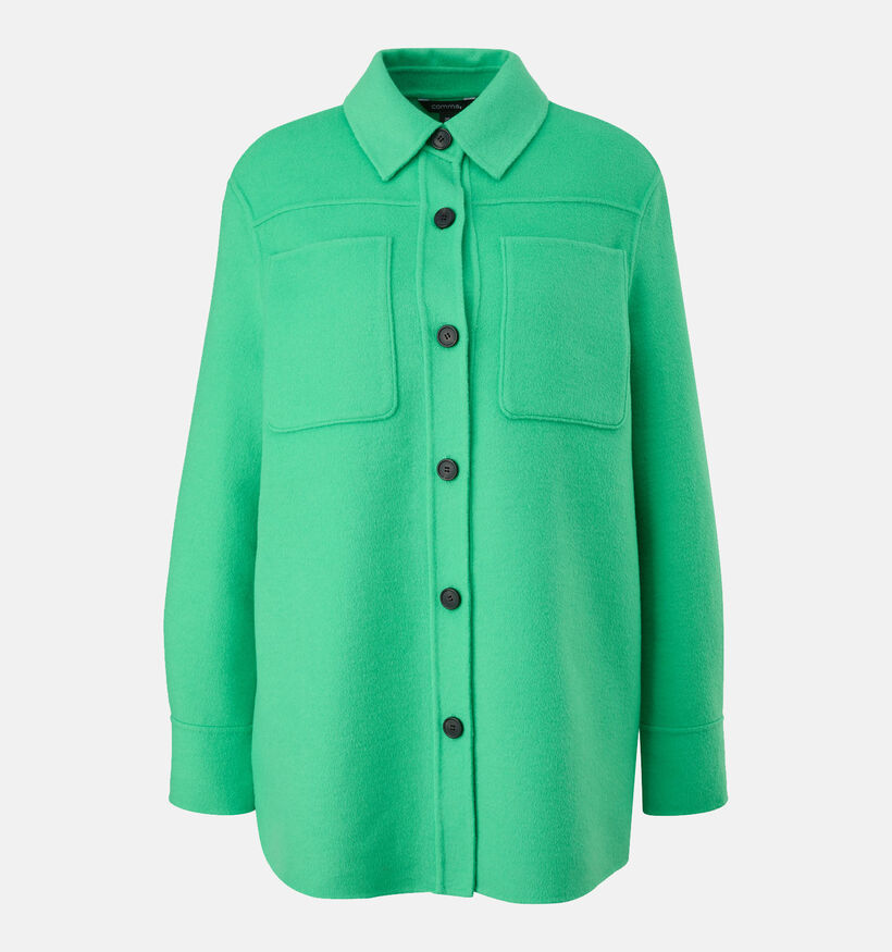 comma Manteau en Vert (327314)