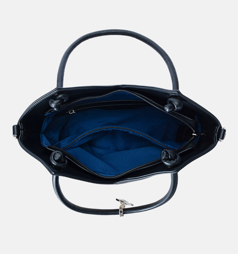 Mac Alyster Zwarte Handtas met Riem voor dames (372862)