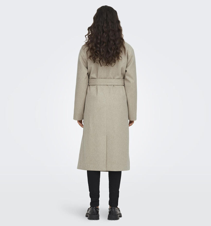 JDY Viola Manteau long en Beige pour femmes (344128)