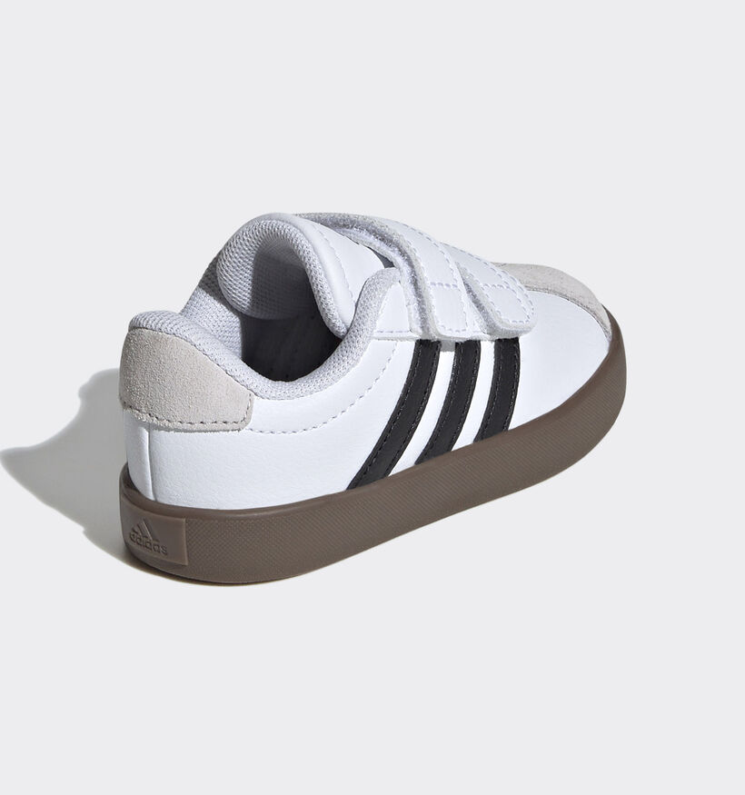 adidas VL Court 3.0 Baskets en Blanc pour filles, garçons (350105)
