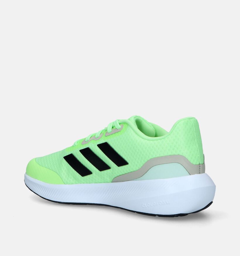 adidas Runfalcon 3.0 K Baskets en Vert pour filles, garçons (334754)