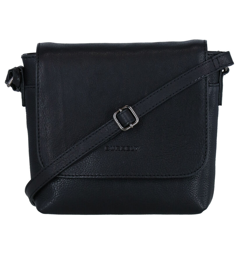 Burkely Ranger Zwarte Crossbody Tas in leer (292556)