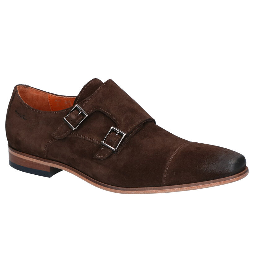 Van Lier Chaussures habillées en Marron en daim (272954)