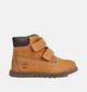 Timberland Pokey Pine Cognac Velcroschoenen voor meisjes, jongens (359990) - geschikt voor steunzolen