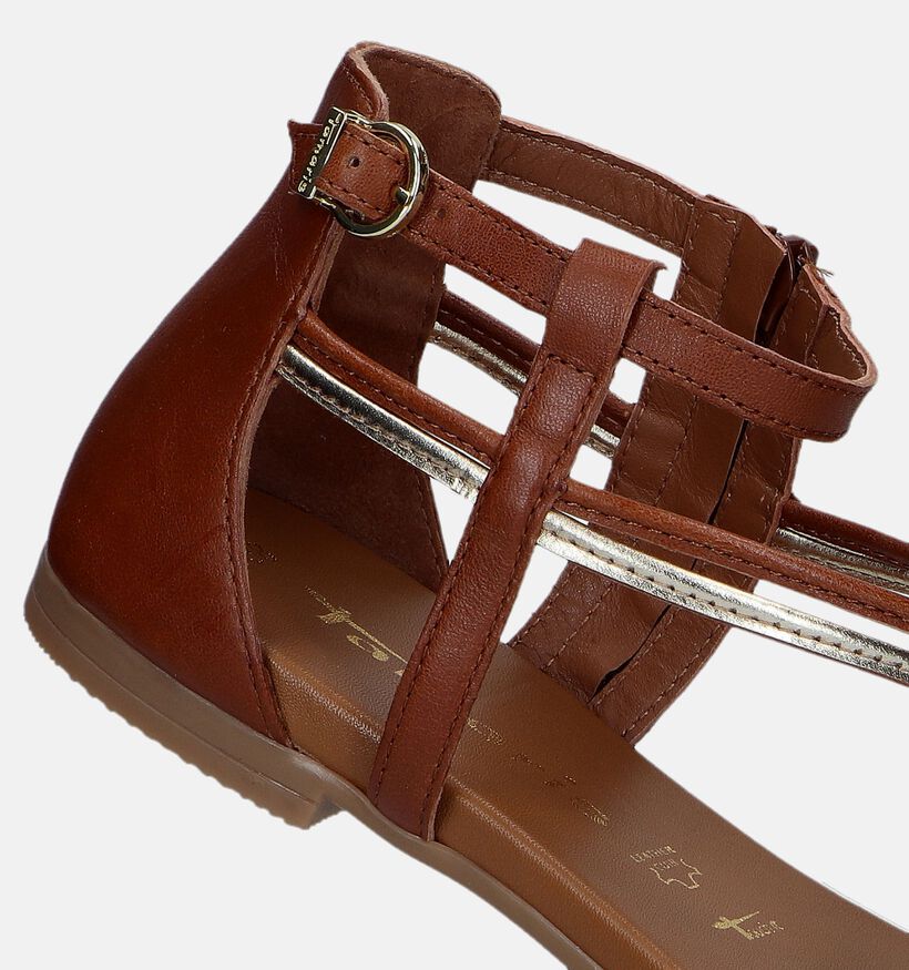 Tamaris Cognac Sandalen Met Gesloten Hiel voor dames (338244)