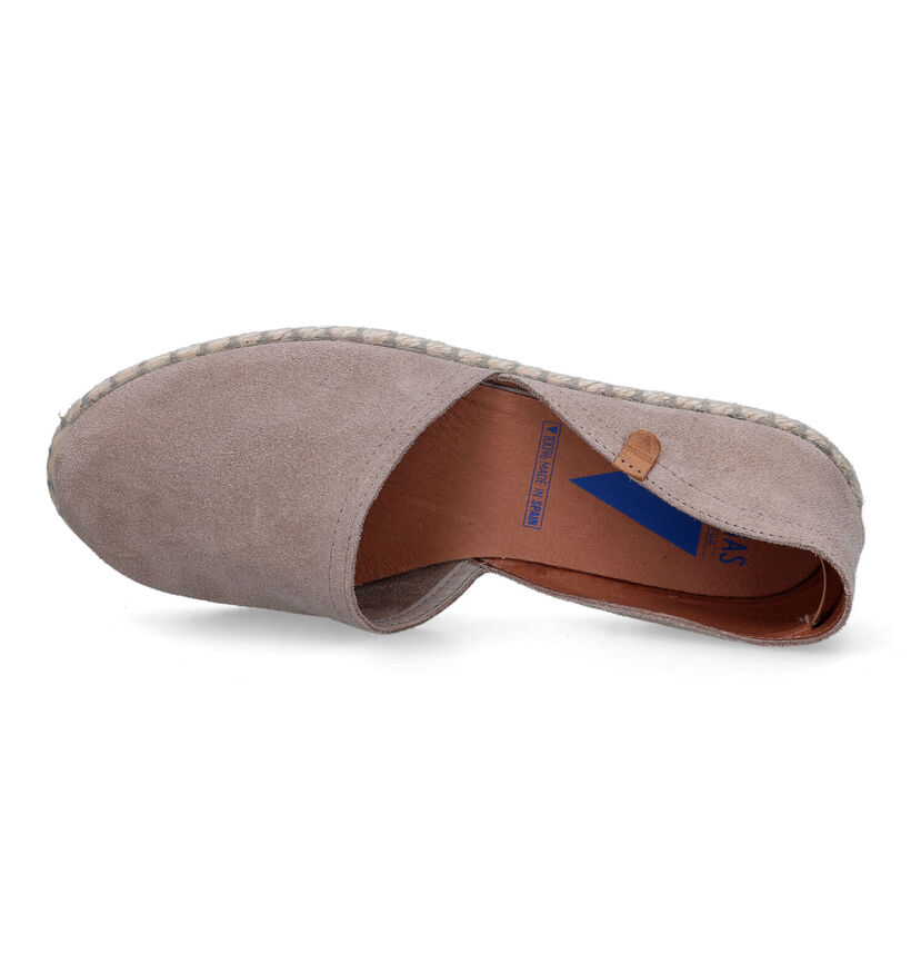 Verbenas Carmen Espadrilles en Taupe pour femmes (325224)