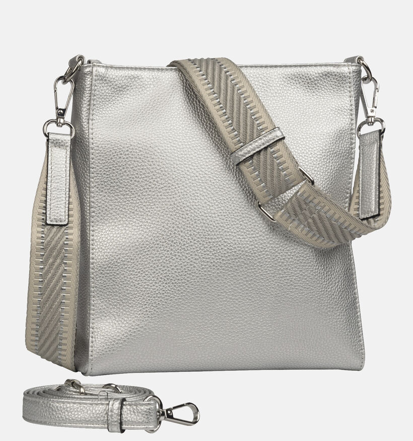 Gabor Silena Zilveren Crossbody tas voor dames (356597)