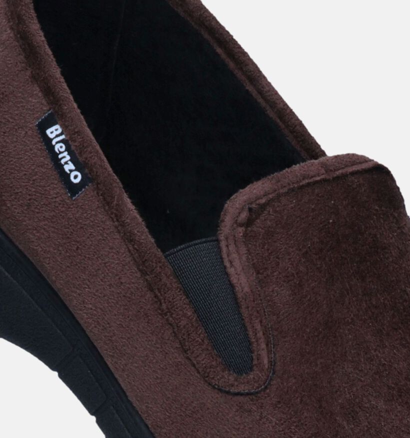 Blenzo Bruine Pantoffels voor heren (349170)