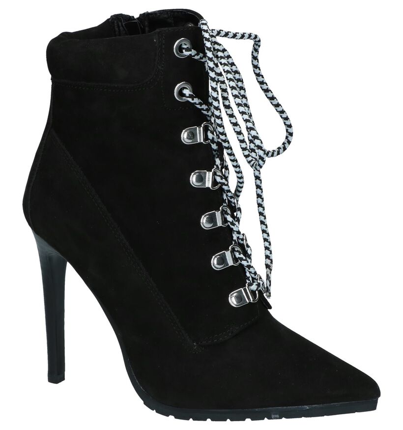 Steve Madden Destiny Bottillons en Noir en daim (236914)