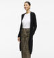 Vila Ril Long Knit Zwarte Cardigan voor dames (361311)