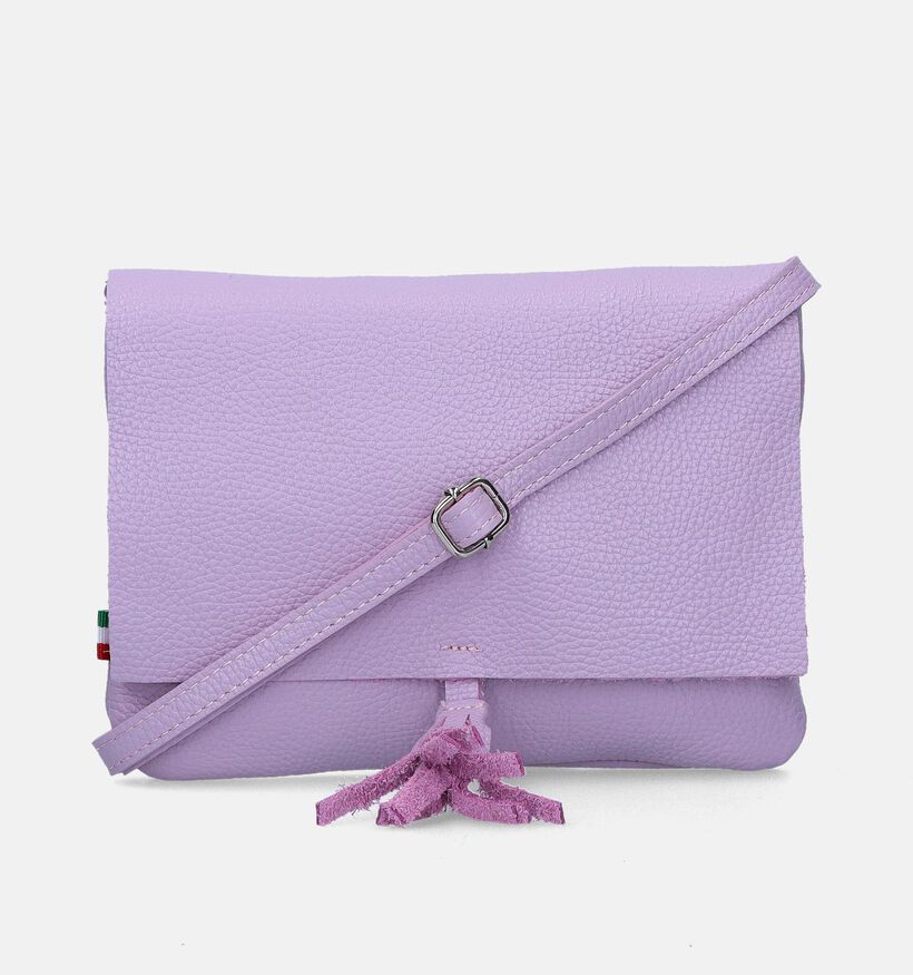 Time Mode Vito Sac porté croisé en Lilas pour femmes (344364)